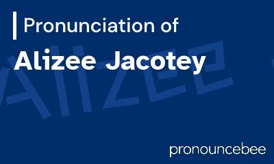 alizée pronunciation|How to pronounce Alizée in French 